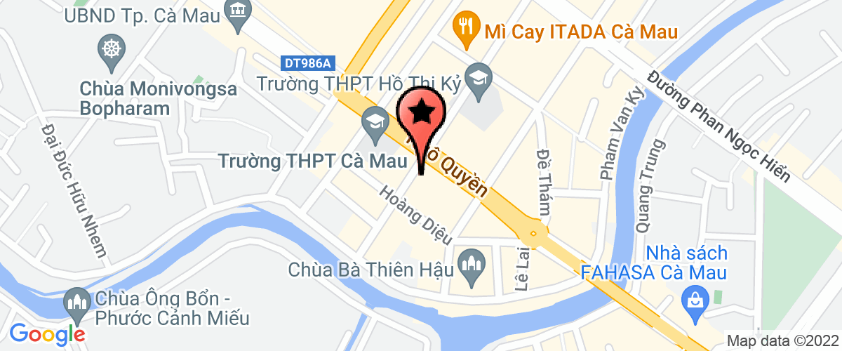 Map go to Huynh Truc Phuong Private Enterprise