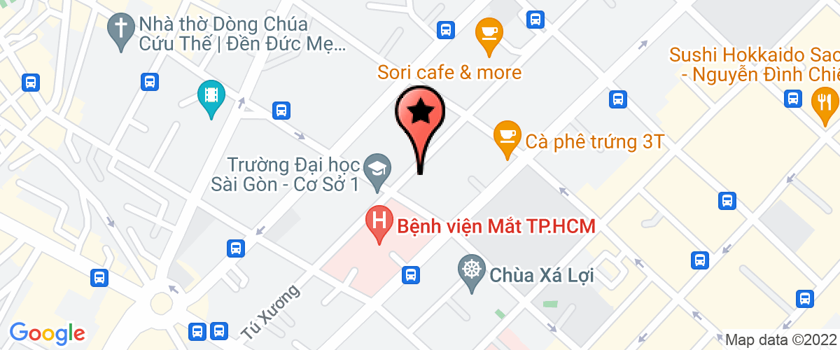Bản đồ đến Cty Luật TNHH Việt Hoàng