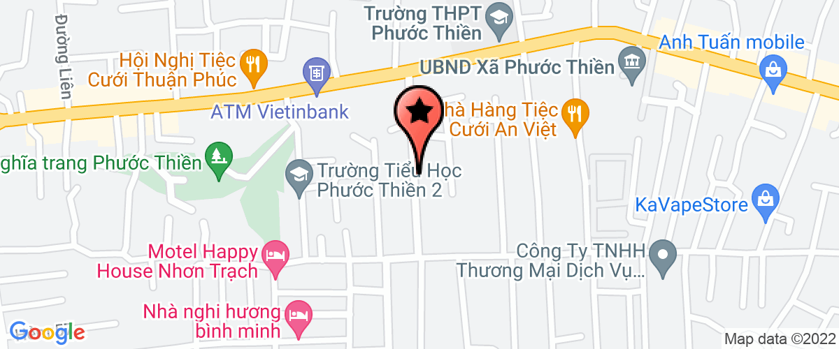 Map go to Ngan Khoi Construction and Trading Company Limited