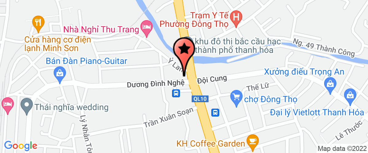Map go to Thanh Hoa Paper and Package Joint Stock Company
