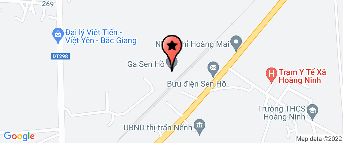 Map go to Ngoc Dat -Import Export Company Limited