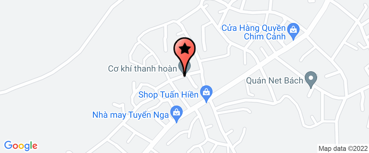 Map go to Hoang Thinh Import Export Company Limited