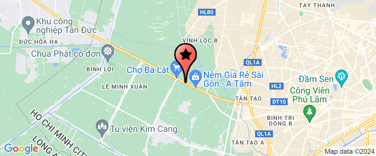 Map go to Son Tinh Viet Phong Electrical Service Trading Production Company Limited