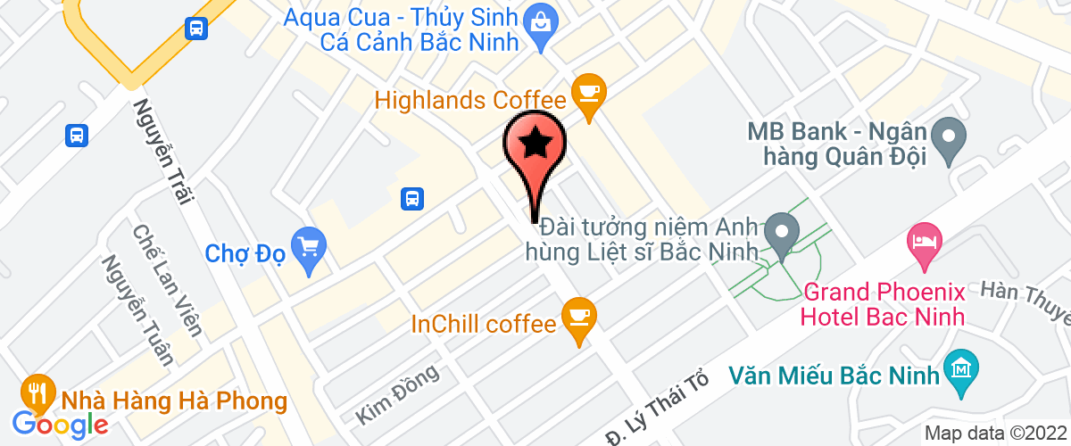 Map go to Mai Linh Bac Ninh Company Limited