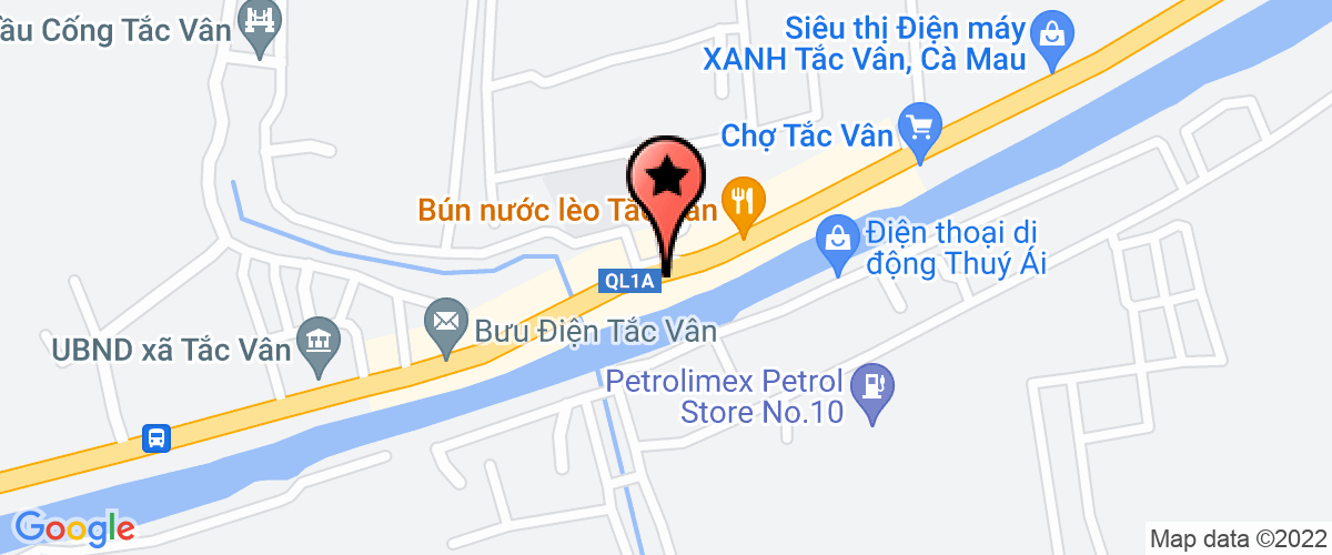 Map go to DNTN Hong Phat