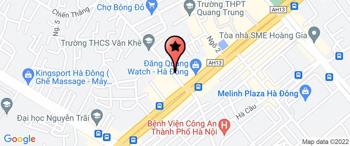 Map go to Hoang Linh International Development Investment Company Limited