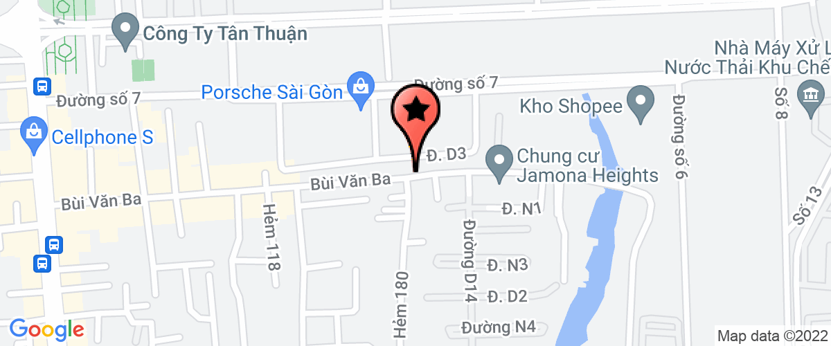 Map go to Cuu Ho 24 H Sai Gon Company Limited