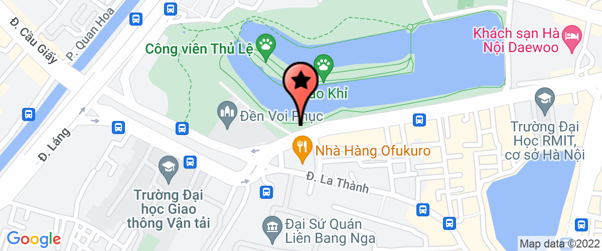 Map go to co phan tu van dau tu va thiet ke xay dung Nam Hai Company