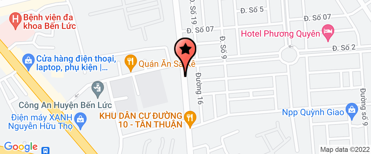 Map go to Phuong Hai Sang Company Limited