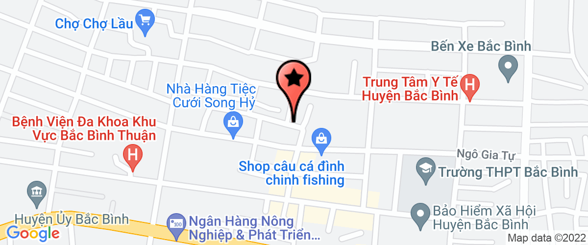 Bản đồ đến Công Ty Trách Nhiệm Hữu Hạn Thương Mại Sản Xuất An Khang Bình Thuận