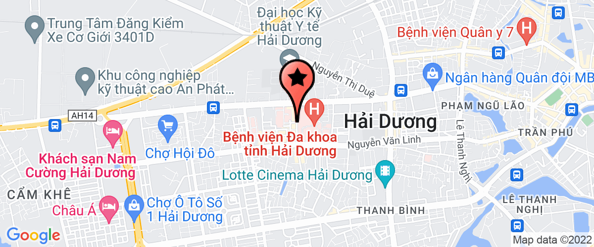 Map go to TM & DV Export and Import Hvh Joint Stock Company
