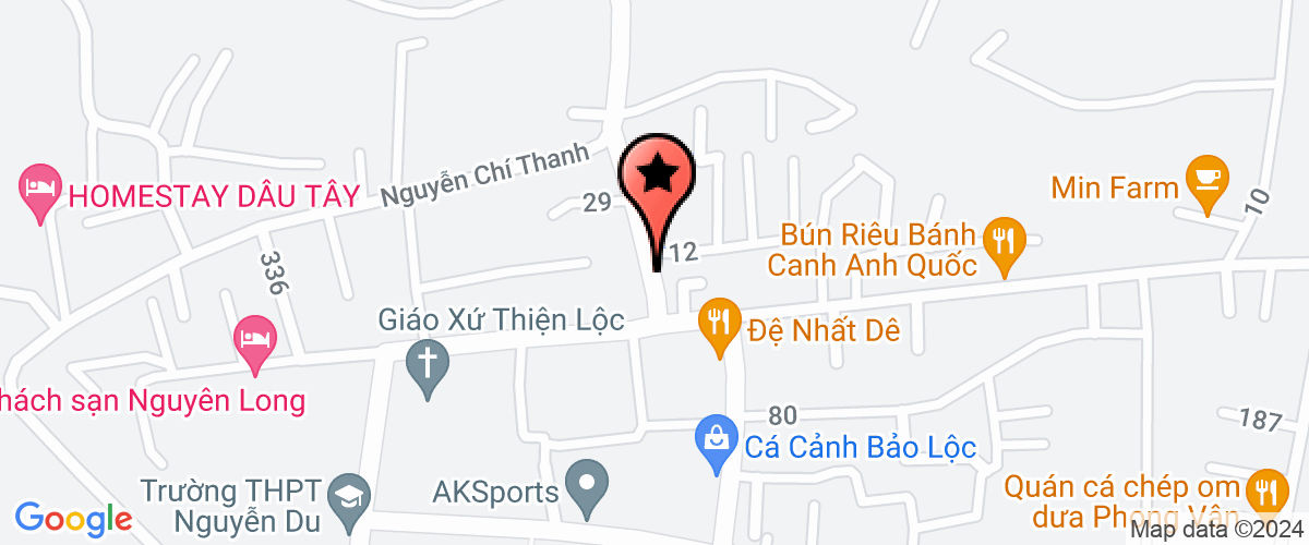 Map go to Tran Son Lam Company Limited