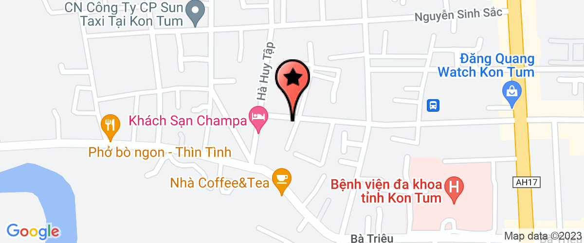 Map go to Thien Phu Xung Company Limited