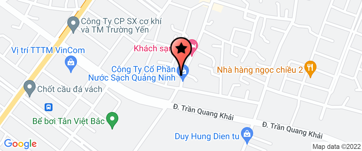 Map go to 1tv Vu Ngoc Duc Company Limited