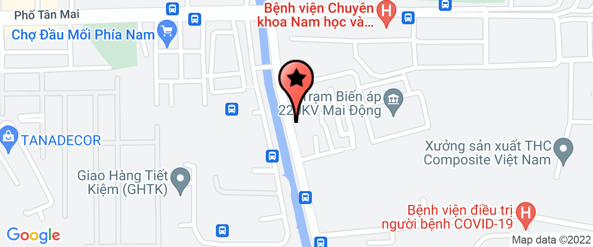 Map go to Dai Thanh Nam Dinh Company Limited