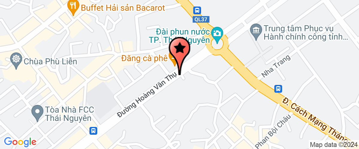 Map go to Minh Thai Vuong Thanh Joint Stock Company