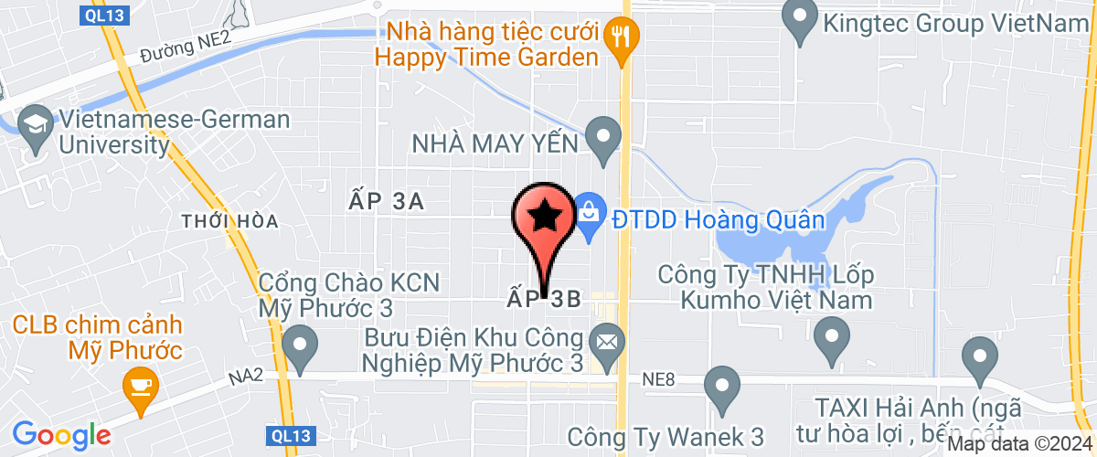 Bản đồ đến Công Ty TNHH J & B Việt Nam