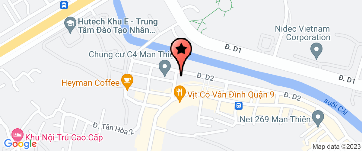 Map go to Thu Kuc Trading and Software Services Company Limited