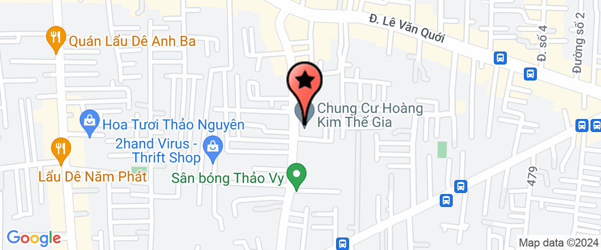 Map go to Da Phuong Tien Lucky Star Media Company Limited