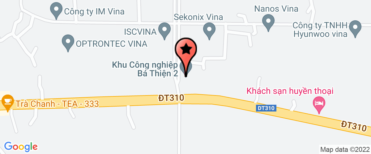 Map go to Tk Tech Vietnam Co.,Ltd