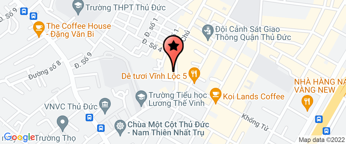 Bản đồ đến Công Ty Cổ Phần Bất Động Sản May Sài Gòn 3 Dc