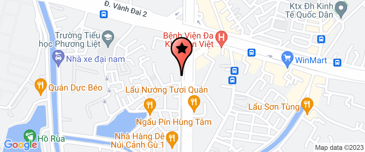 Bản đồ đến Công Ty TNHH Duyên Linh