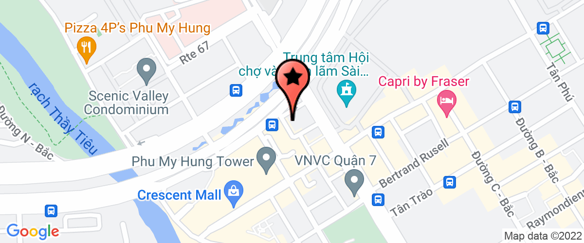 Map go to Vu Hong Development Company Limited