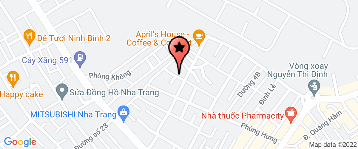Bản đồ đến Công ty TNHH Thịnh Hải