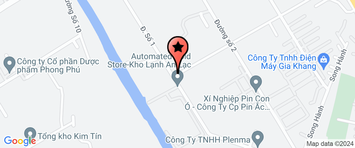 Map go to Nam Thanh Production - Trading - Service Co., Ltd