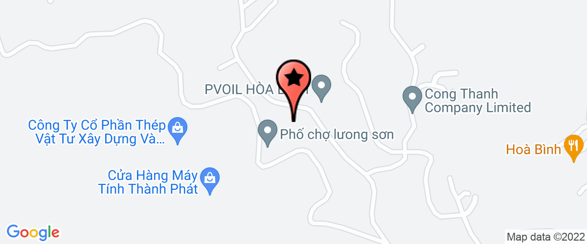 Map go to Bkg Luong Son MTV Company Limited