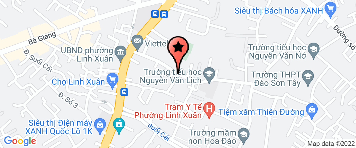 Map go to Phuc Nguyen Construction Investment & Design Company Limited