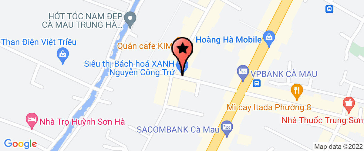 Map go to DNTN Thu Nam II