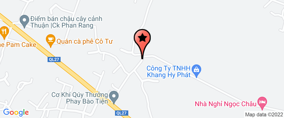 Map go to Trung Thong Trading Private Enterprise
