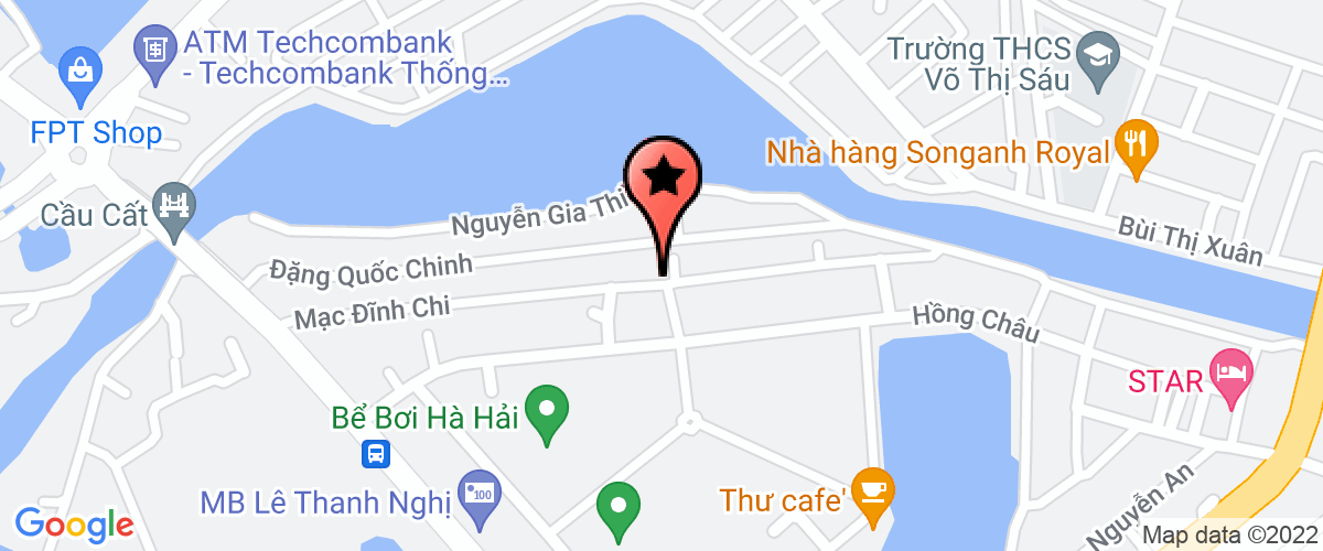 Map go to Van San Xanh Company Limited