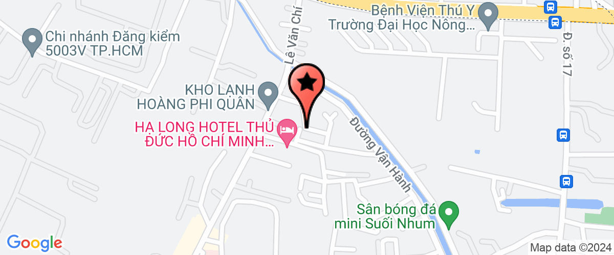 Map go to Minh Lanh Company Limited