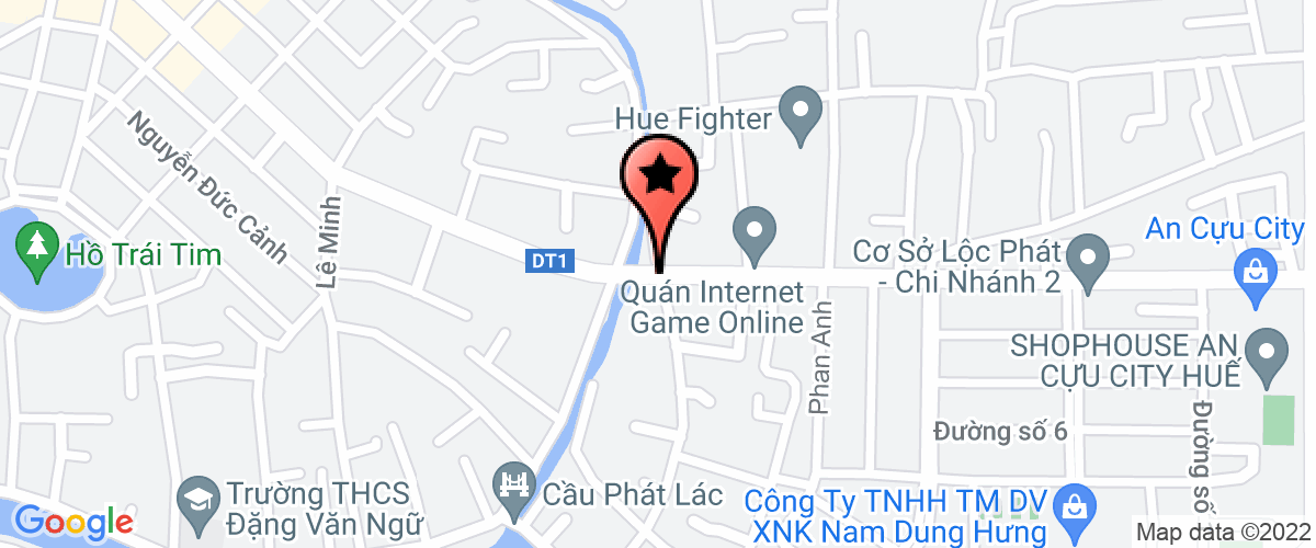Bản đồ đến Công Ty TNHH In Thêu Minh Phát