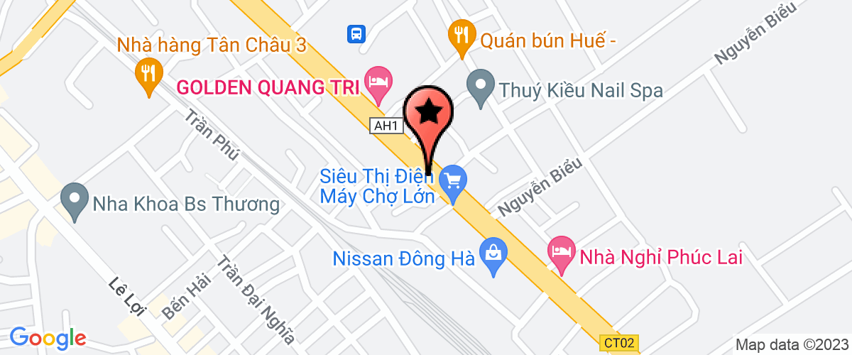 Map go to Son Ha Nghe An Branch of Quang Tri Company Limited
