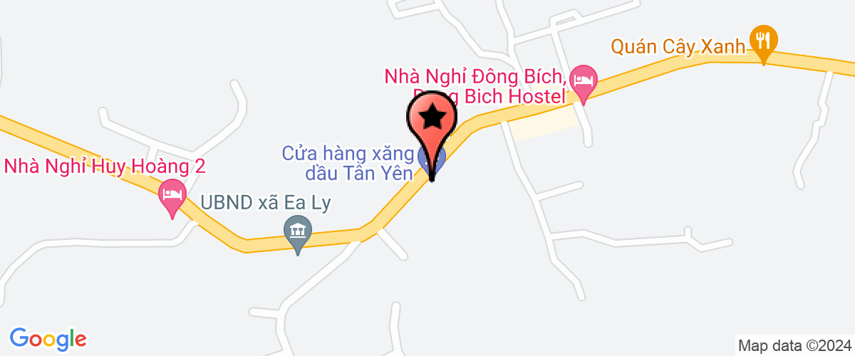 Map go to Phuong Cuong Private Enterprise