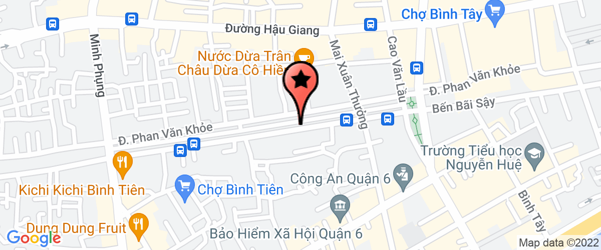 Map go to Phu Thanh Phat Services Trading Production Company Limited