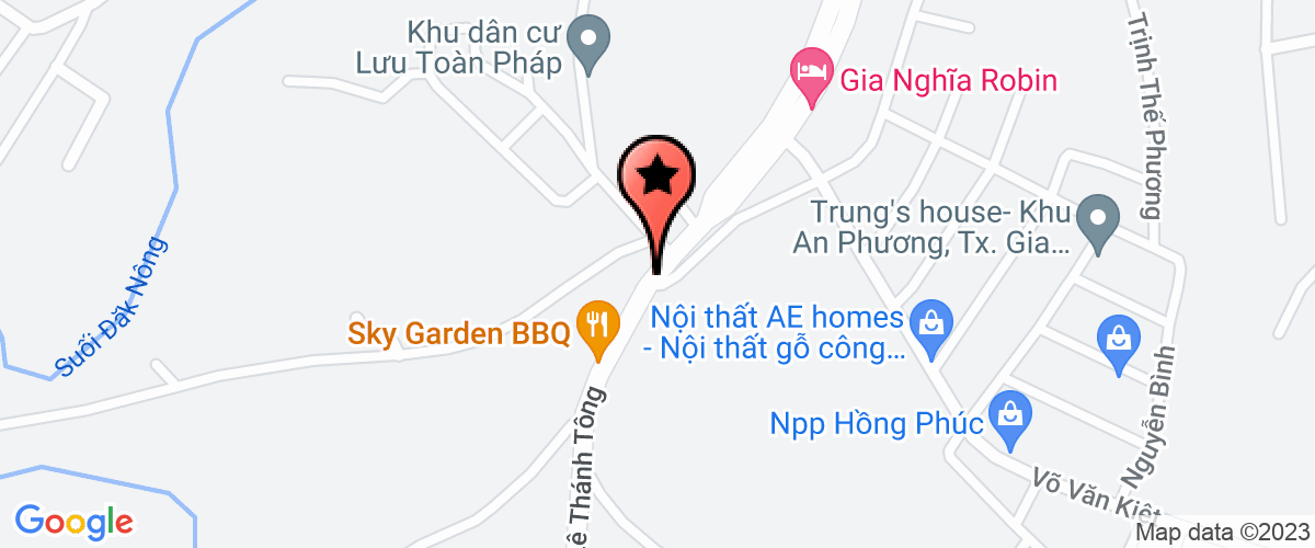 Map go to Phu Nguyen Dak Nong Company Limited