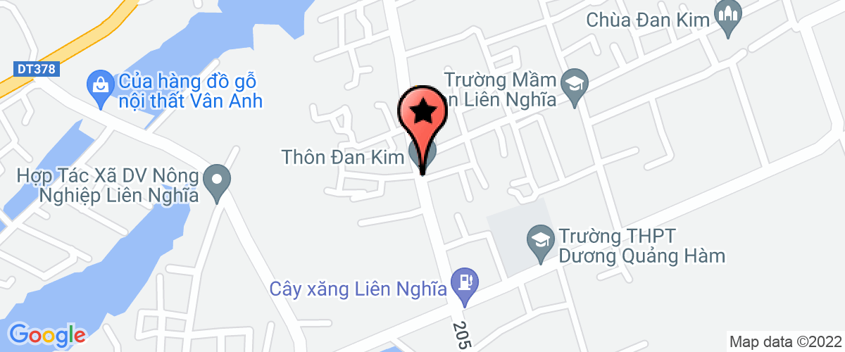 Map go to Cp dau tu xay dung va xuat nhap khau Toan Thang Company