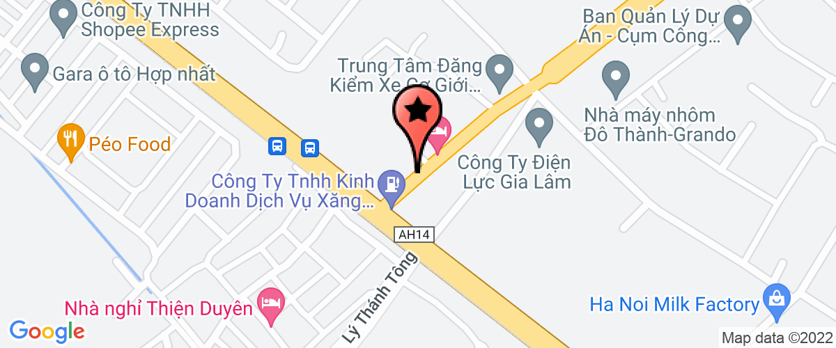Map go to Sinh Liem Service Trading Production Company Limited