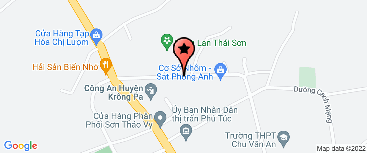 Map go to Boi Duong Chinh Tri - Krong pa Center
