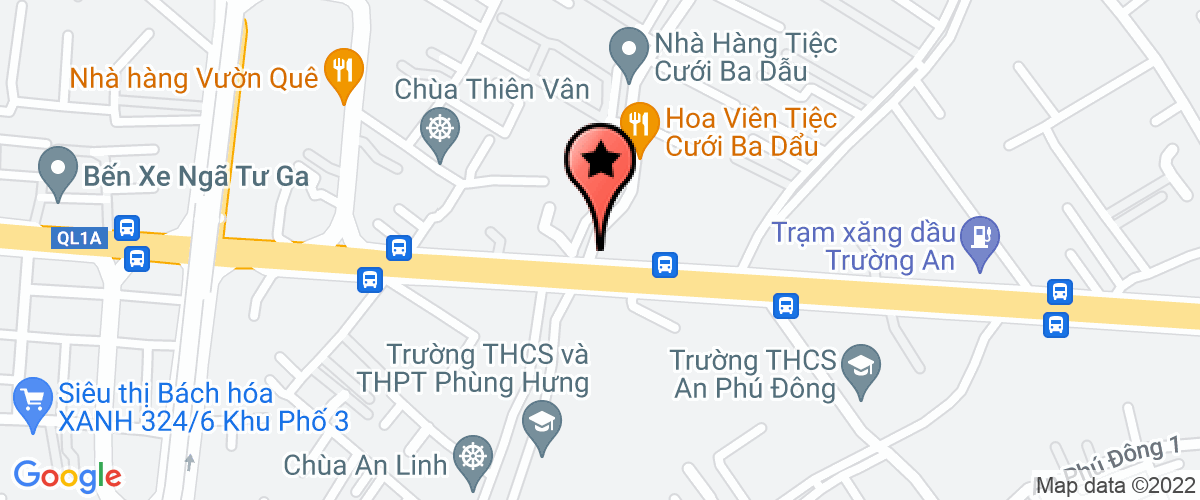Map go to Vu Ho Nam Service Trading Company Limited