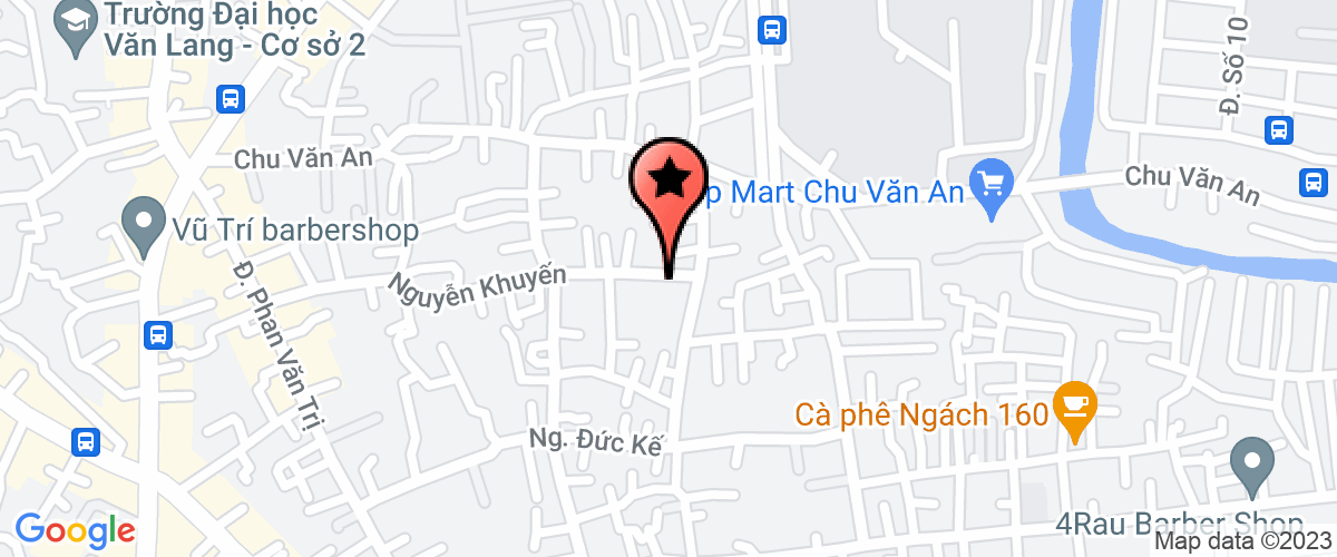 Map go to Sinh Vien Office Service Company Limited