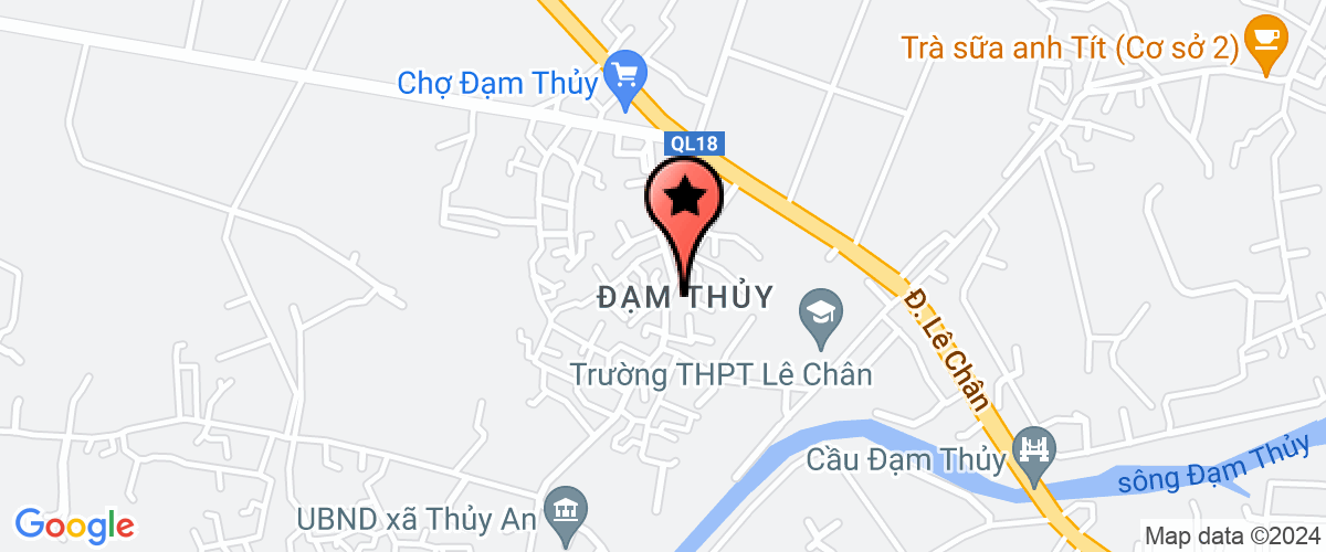 Map go to Thuy An Trading And Production Company Limited