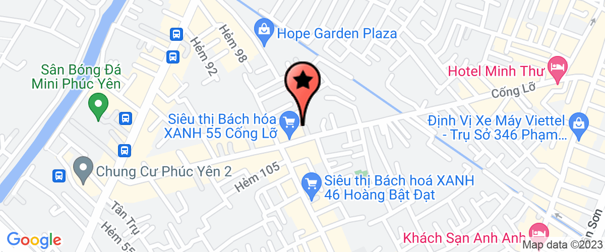 Map go to Su Dong Thanh Law Office