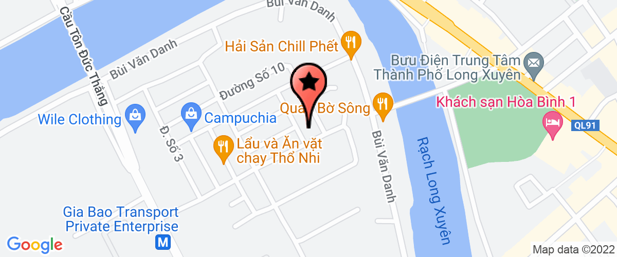 Map go to CA Vang Service Trading Company Limited