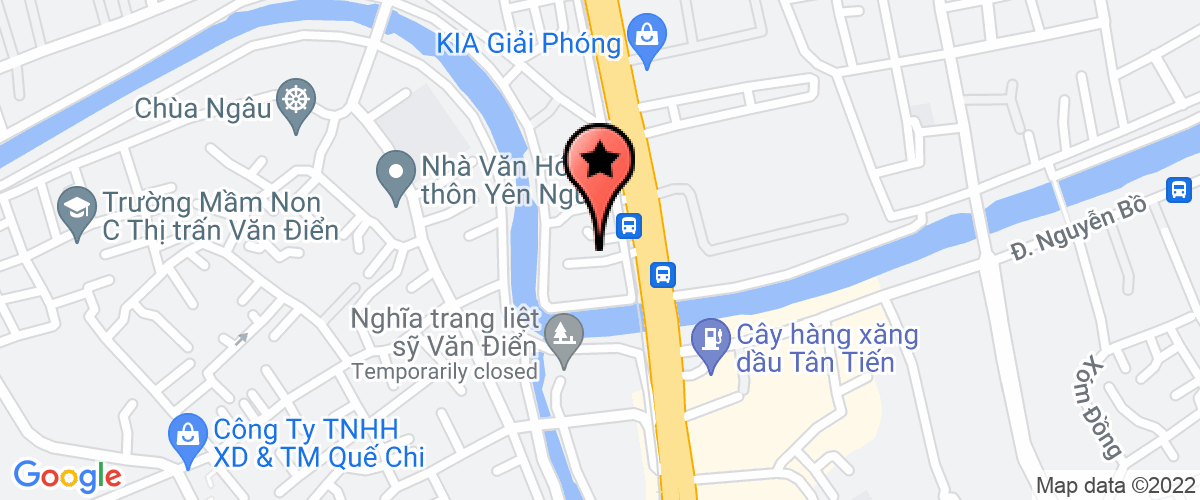 Map go to Viet Nam Textile and Trading Investment Joint Stock Company