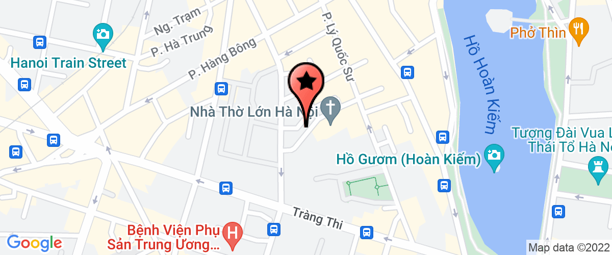 Bản đồ đến Công Ty TNHH Du Lịch Và Khách Sạn Thủ Đô Hà Nội